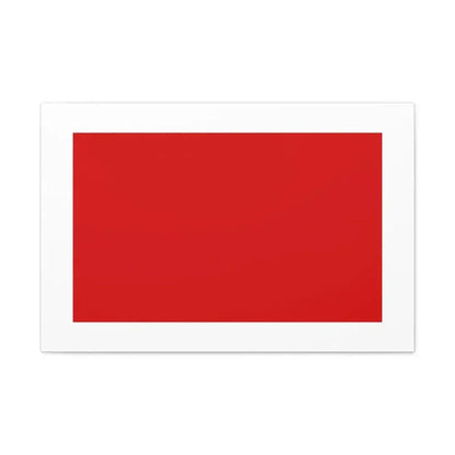 Flag of Chieti Italy - Canvas Wall Art - The Sticker Space