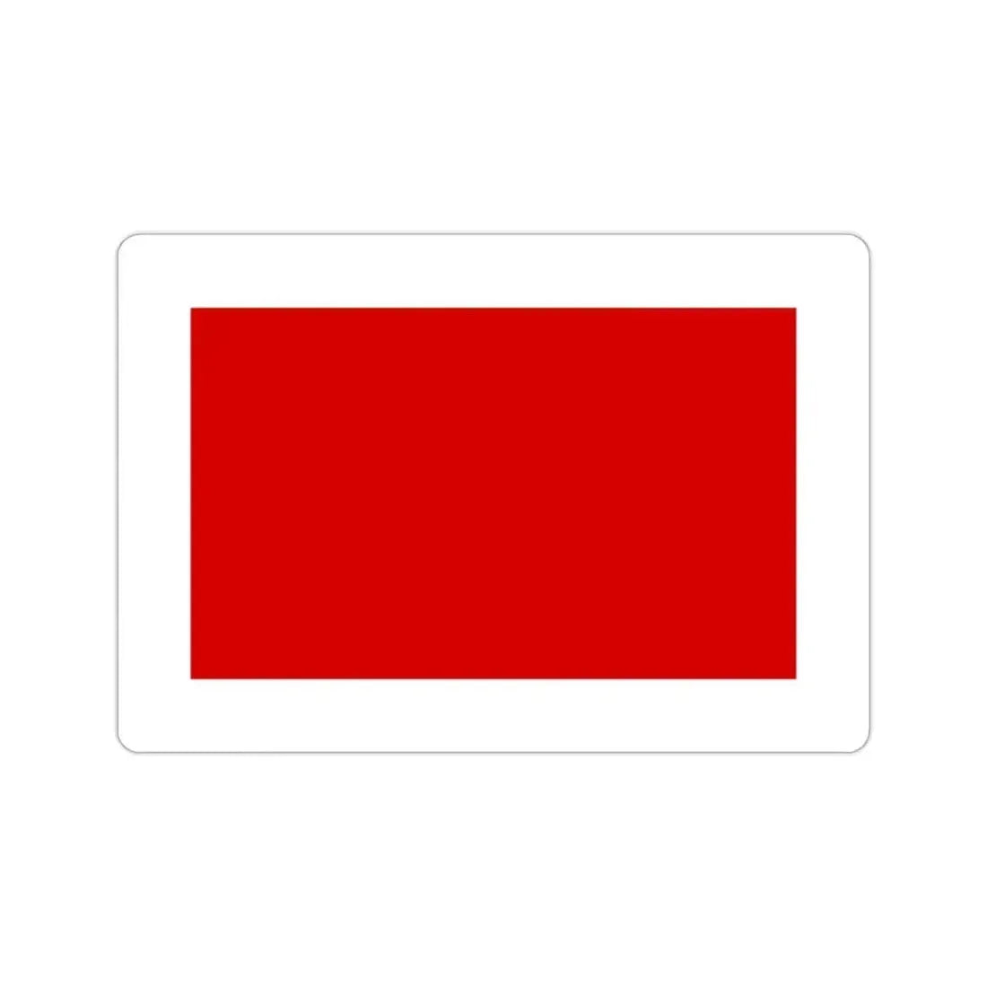 Flag of Chieti Italy STICKER Vinyl Die-Cut Decal 2 Inch - The Sticker Space