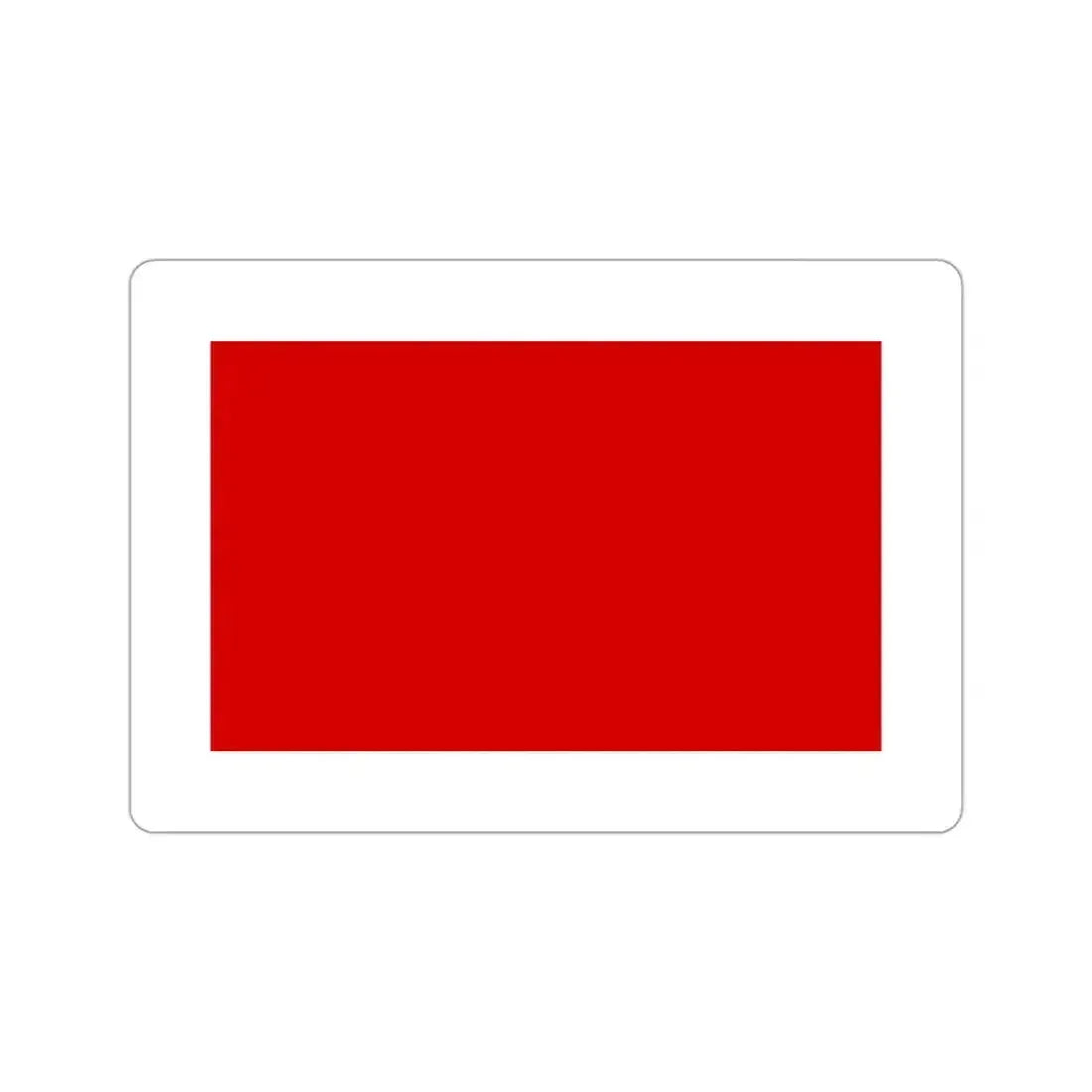 Flag of Chieti Italy STICKER Vinyl Die-Cut Decal 3 Inch - The Sticker Space