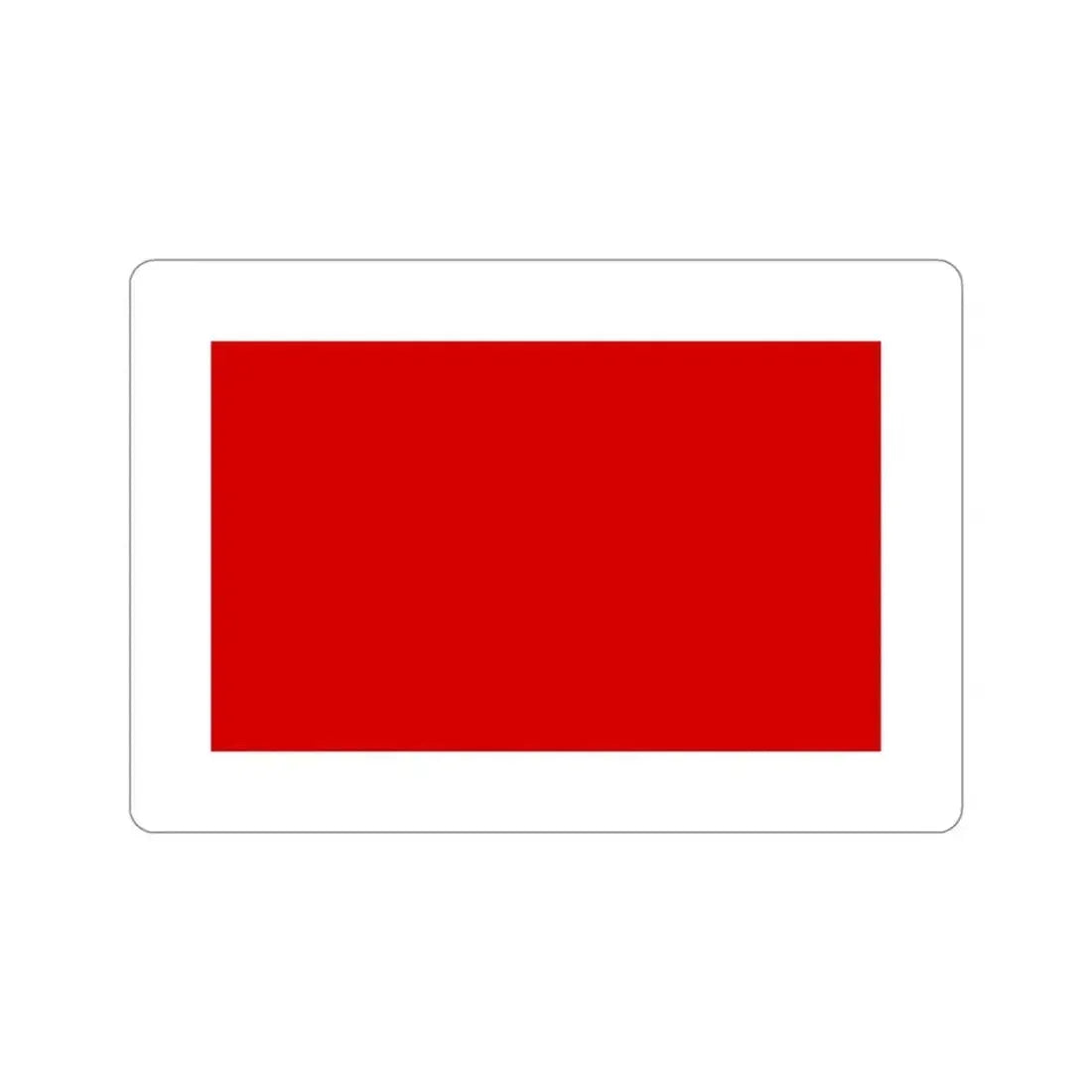 Flag of Chieti Italy STICKER Vinyl Die-Cut Decal 4 Inch - The Sticker Space