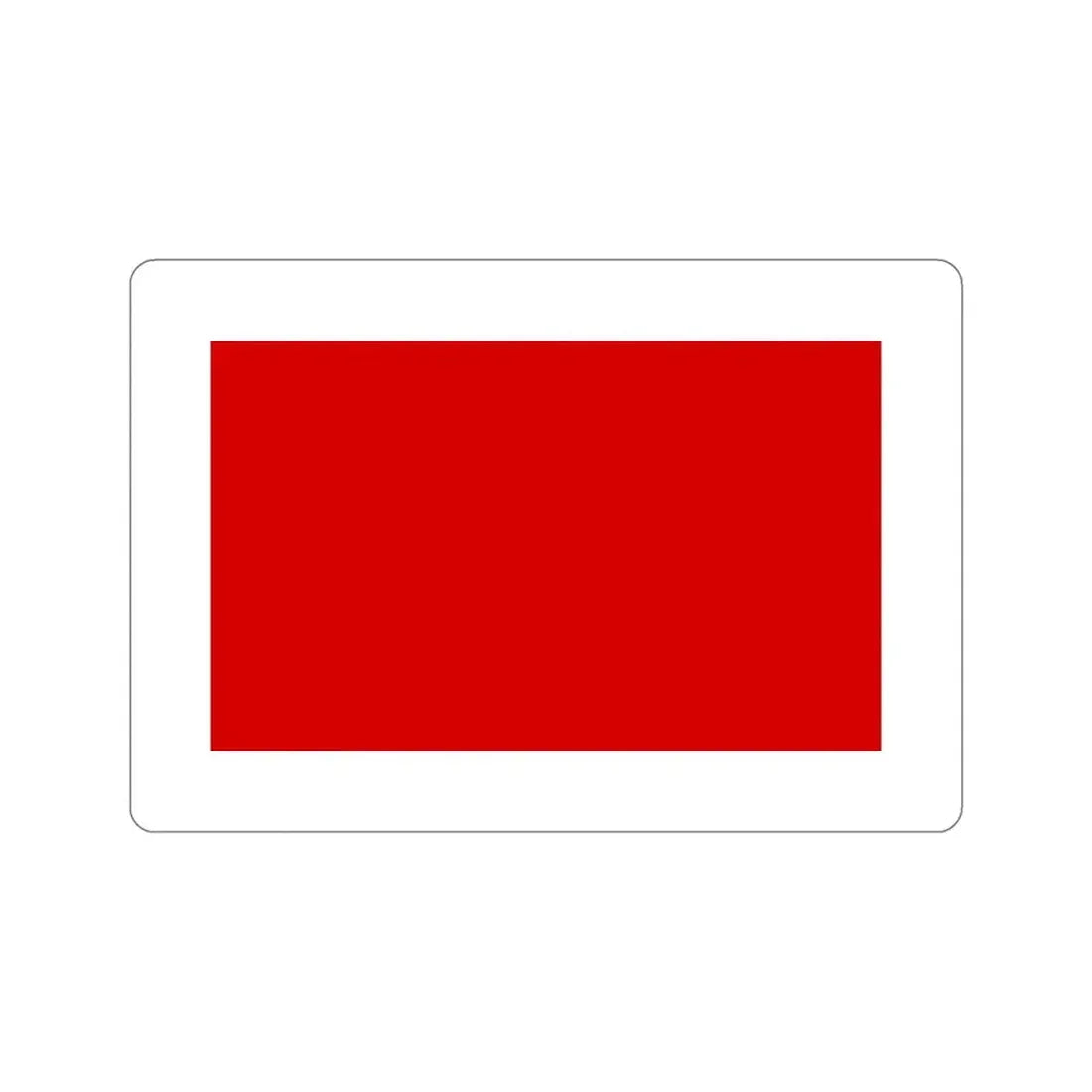 Flag of Chieti Italy STICKER Vinyl Die-Cut Decal - The Sticker Space