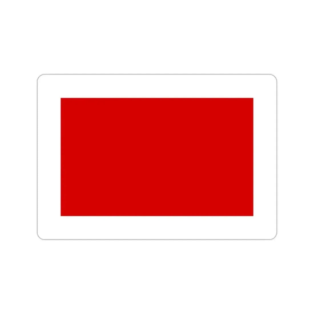 Flag of Chieti Italy STICKER Vinyl Die-Cut Decal - The Sticker Space