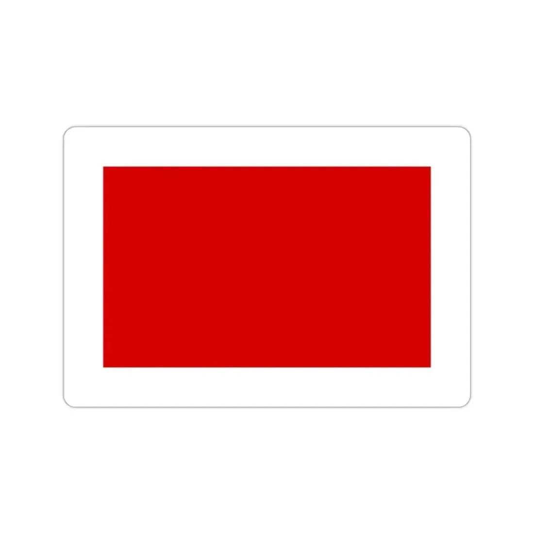 Flag of Chieti Italy STICKER Vinyl Die-Cut Decal - The Sticker Space