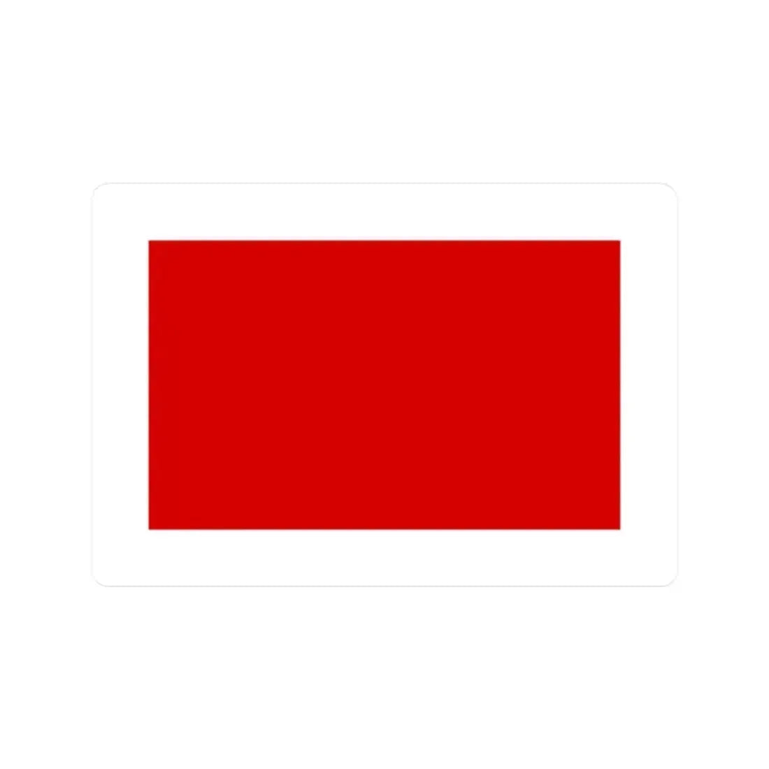 Flag of Chieti Italy - STICKER Vinyl Kiss-Cut Decal 2 Inch White - The Sticker Space