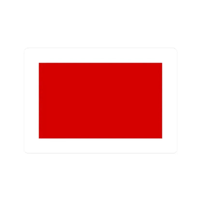 Flag of Chieti Italy - STICKER Vinyl Kiss-Cut Decal 2 Inch White - The Sticker Space