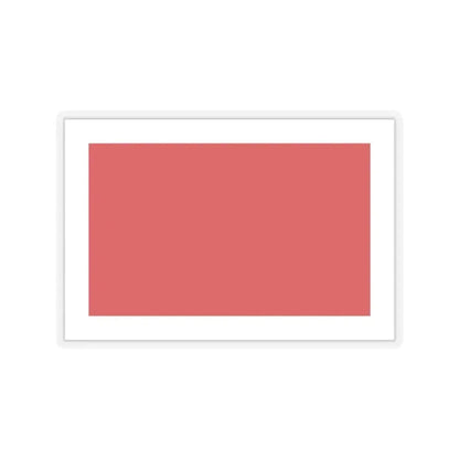 Flag of Chieti Italy - STICKER Vinyl Kiss-Cut Decal 4 Inch Transparent - The Sticker Space