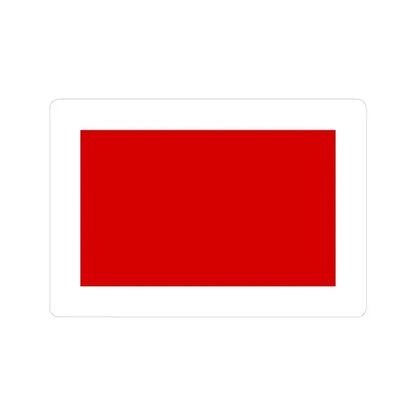 Flag of Chieti Italy - STICKER Vinyl Kiss-Cut Decal 4 Inch White - The Sticker Space