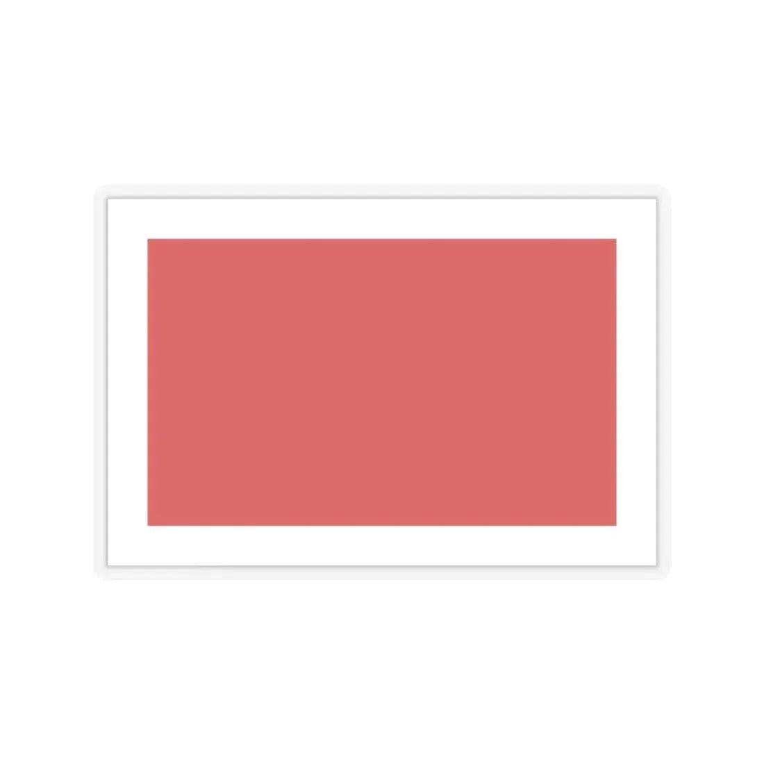 Flag of Chieti Italy - STICKER Vinyl Kiss-Cut Decal 6 Inch Transparent - The Sticker Space