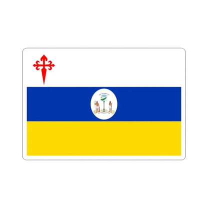 Flag of Chile 1812-1814 alternative (Chile) STICKER Vinyl Kiss-Cut Decal 3 Inch White - The Sticker Space