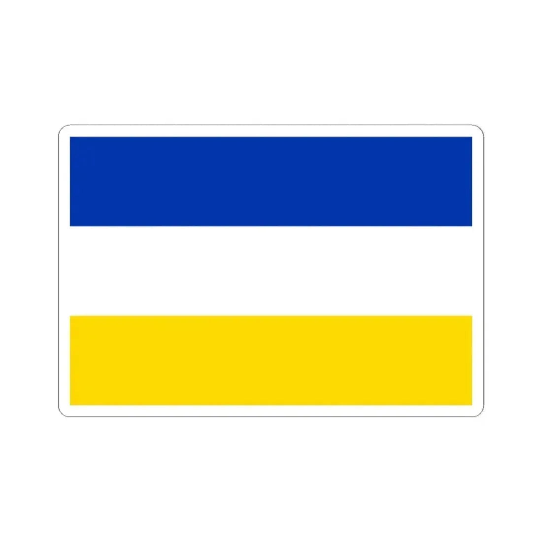 Flag of Chile 1812-1814 (Chile) STICKER Vinyl Kiss-Cut Decal 2 Inch White - The Sticker Space