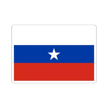Flag of Chile 1817 2nd (Chile) STICKER Vinyl Kiss-Cut Decal 2 Inch White - The Sticker Space
