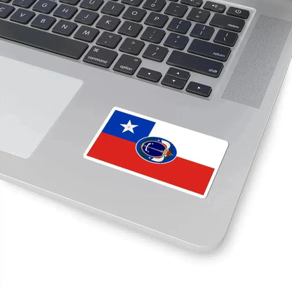 Flag of Chile 1818 (Chile) STICKER Vinyl Kiss-Cut Decal - The Sticker Space
