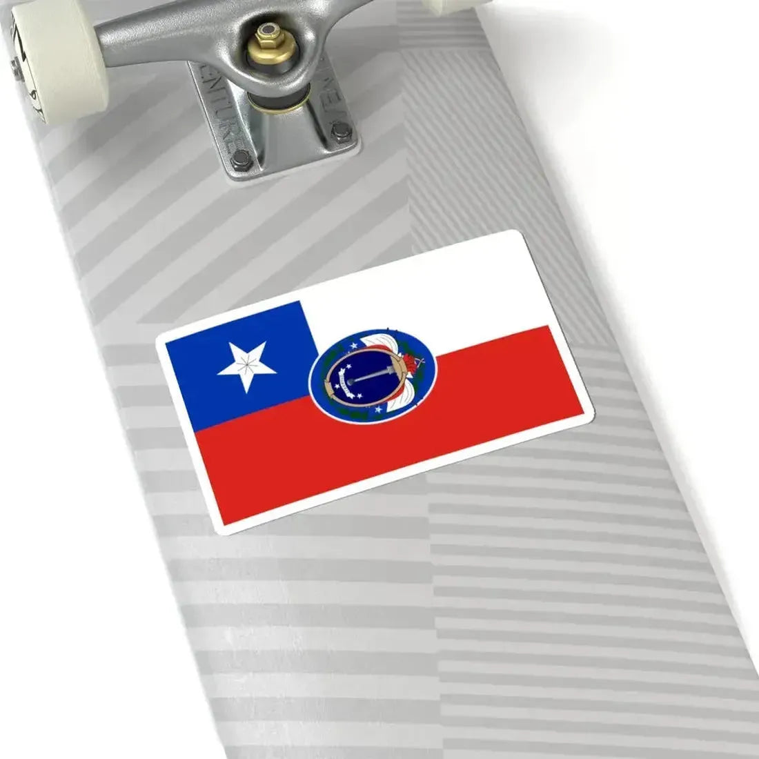 Flag of Chile 1818 (Chile) STICKER Vinyl Kiss-Cut Decal - The Sticker Space