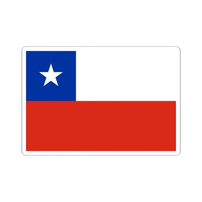Flag of Chile (Chile) STICKER Vinyl Kiss-Cut Decal 2 Inch White - The Sticker Space