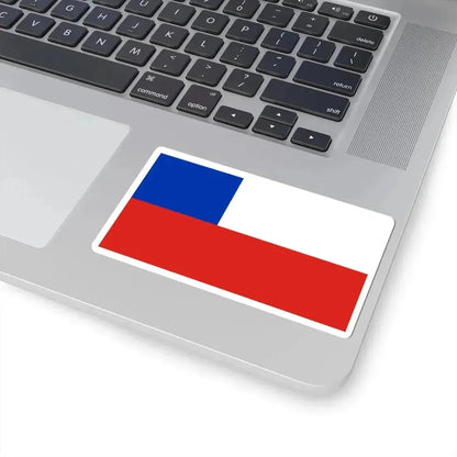 Flag of Chile Civil Use 1826-1854 (Chile) STICKER Vinyl Kiss-Cut Decal - The Sticker Space