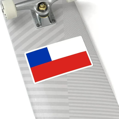 Flag of Chile Civil Use 1826-1854 (Chile) STICKER Vinyl Kiss-Cut Decal - The Sticker Space