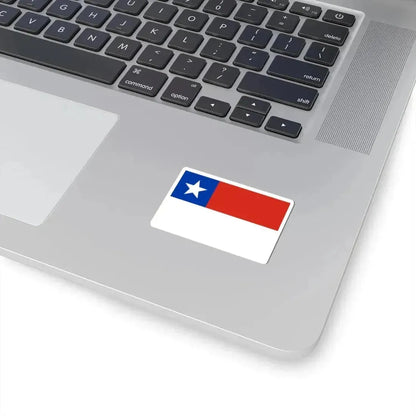 Flag of Chile red stripe above variant (Chile) STICKER Vinyl Kiss-Cut Decal - The Sticker Space