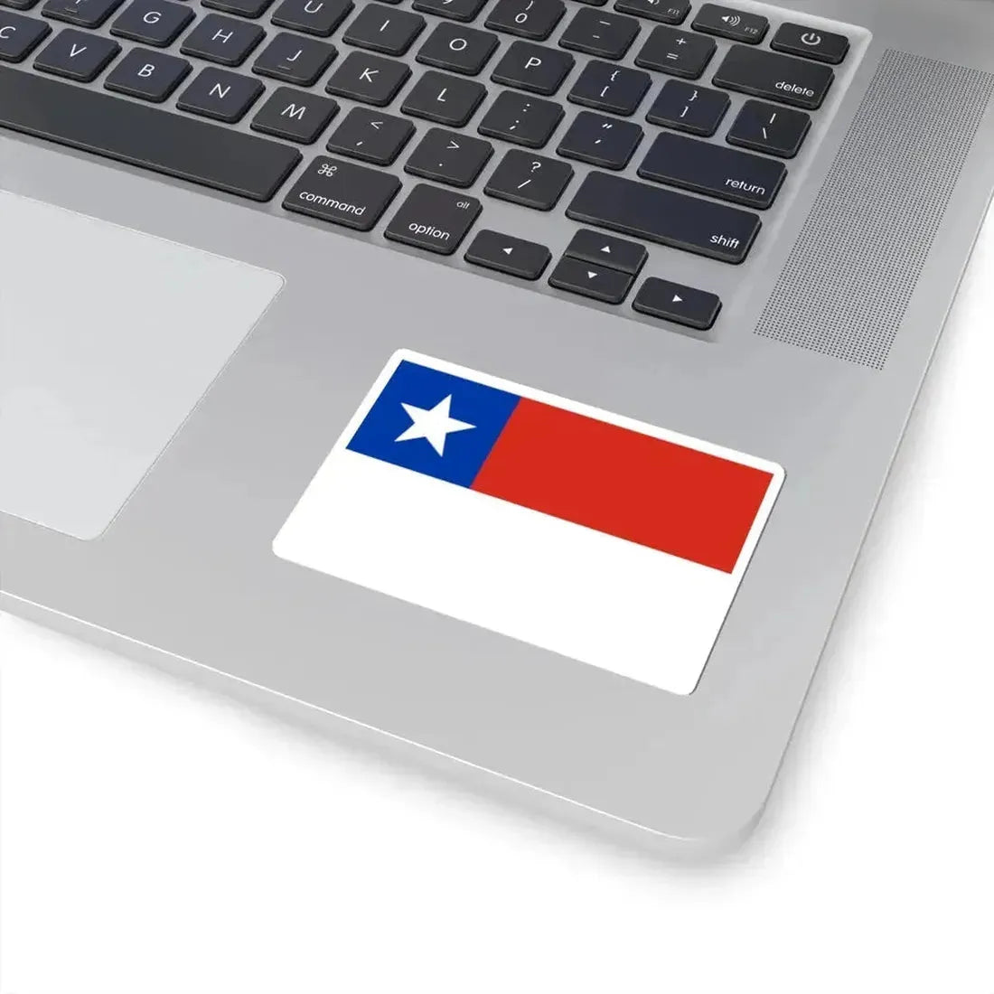 Flag of Chile red stripe above variant (Chile) STICKER Vinyl Kiss-Cut Decal - The Sticker Space