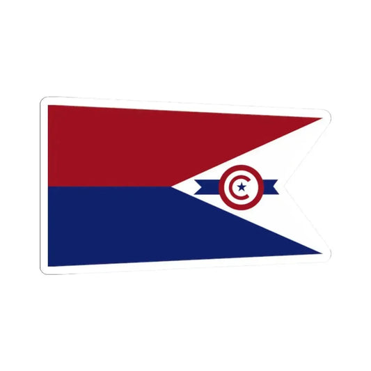 Flag of Chillicothe Ohio (United States) STICKER Vinyl Kiss-Cut Decal 2 Inch White - The Sticker Space