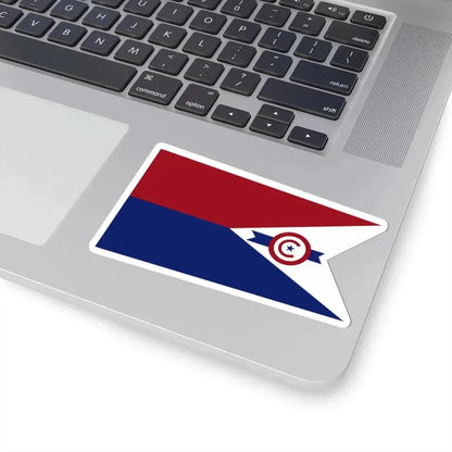 Flag of Chillicothe Ohio (United States) STICKER Vinyl Kiss-Cut Decal - The Sticker Space