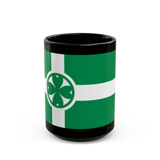 Flag of Chilliwack Canada - Black Coffee Mug-15oz-The Sticker Space