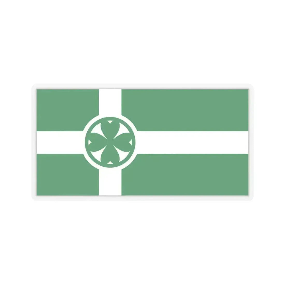 Flag of Chilliwack Canada - STICKER Vinyl Kiss-Cut Decal 4 Inch Transparent - The Sticker Space