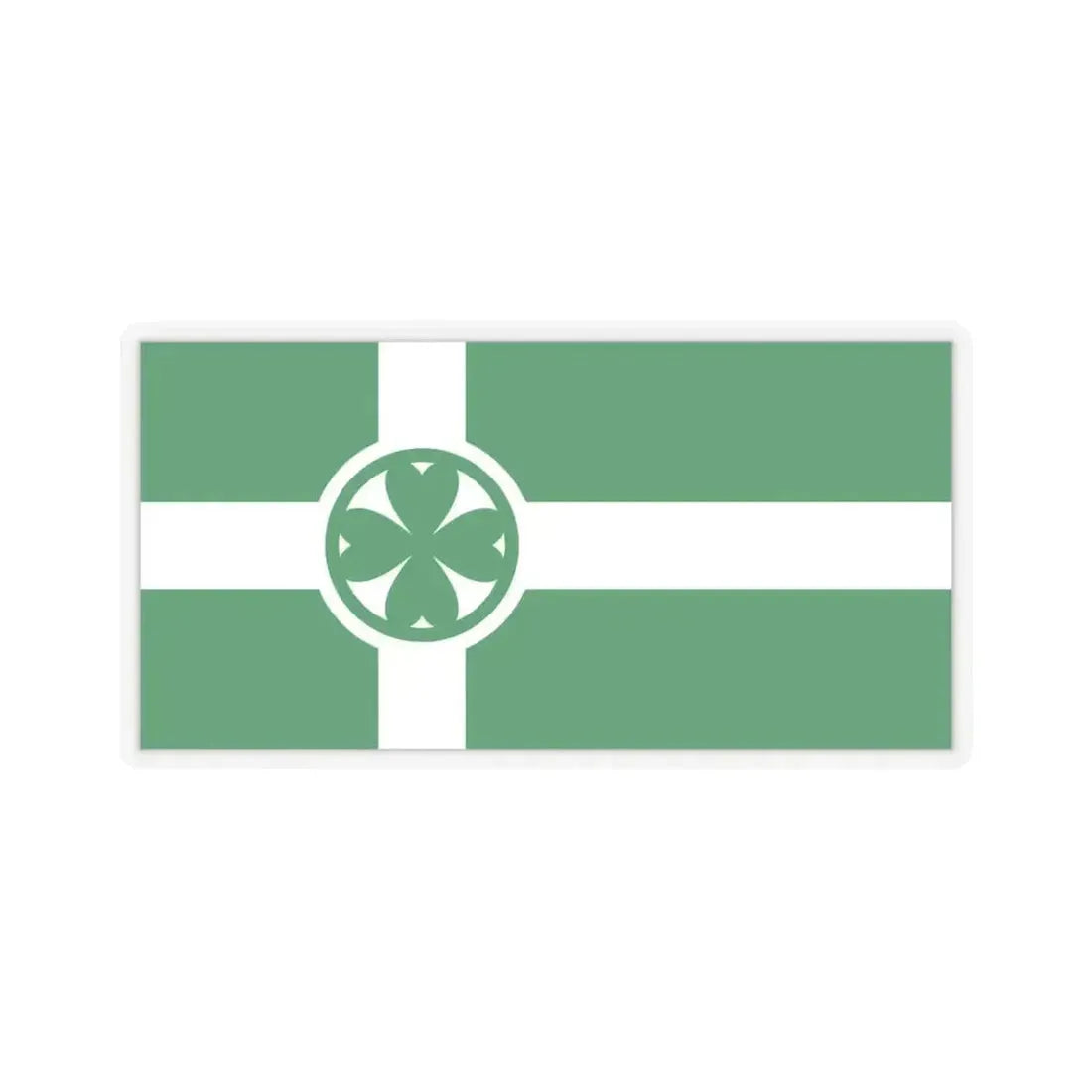 Flag of Chilliwack Canada - STICKER Vinyl Kiss-Cut Decal 6 Inch Transparent - The Sticker Space