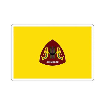 Flag of Chimbote the largest city in the Ancash Region Peru STICKER Vinyl Die-Cut Decal - The Sticker Space