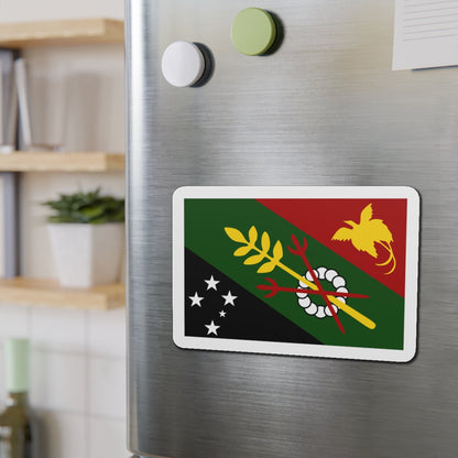 Flag of Chimbu Papa New Guinea - Die-Cut Magnet-The Sticker Space