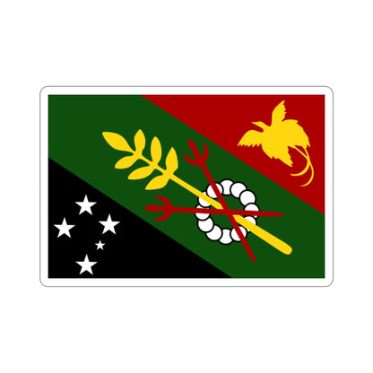 Flag of Chimbu Papa New Guinea STICKER Vinyl Die-Cut Decal-2 Inch-The Sticker Space