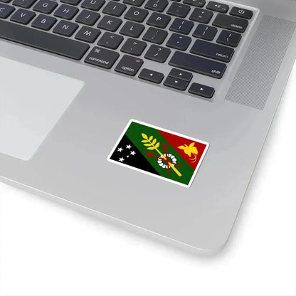 Flag of Chimbu Papa New Guinea - STICKER Vinyl Kiss-Cut Decal - The Sticker Space