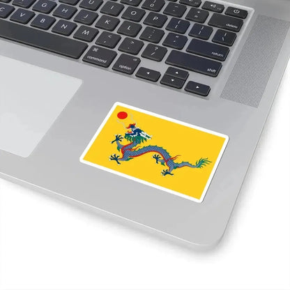 Flag of China 1889-1912 (China) STICKER Vinyl Kiss-Cut Decal - The Sticker Space