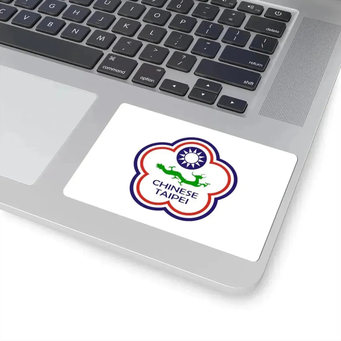 Flag of Chinese Taipei for Deaf 1997-2019 (China) STICKER Vinyl Kiss-Cut Decal - The Sticker Space