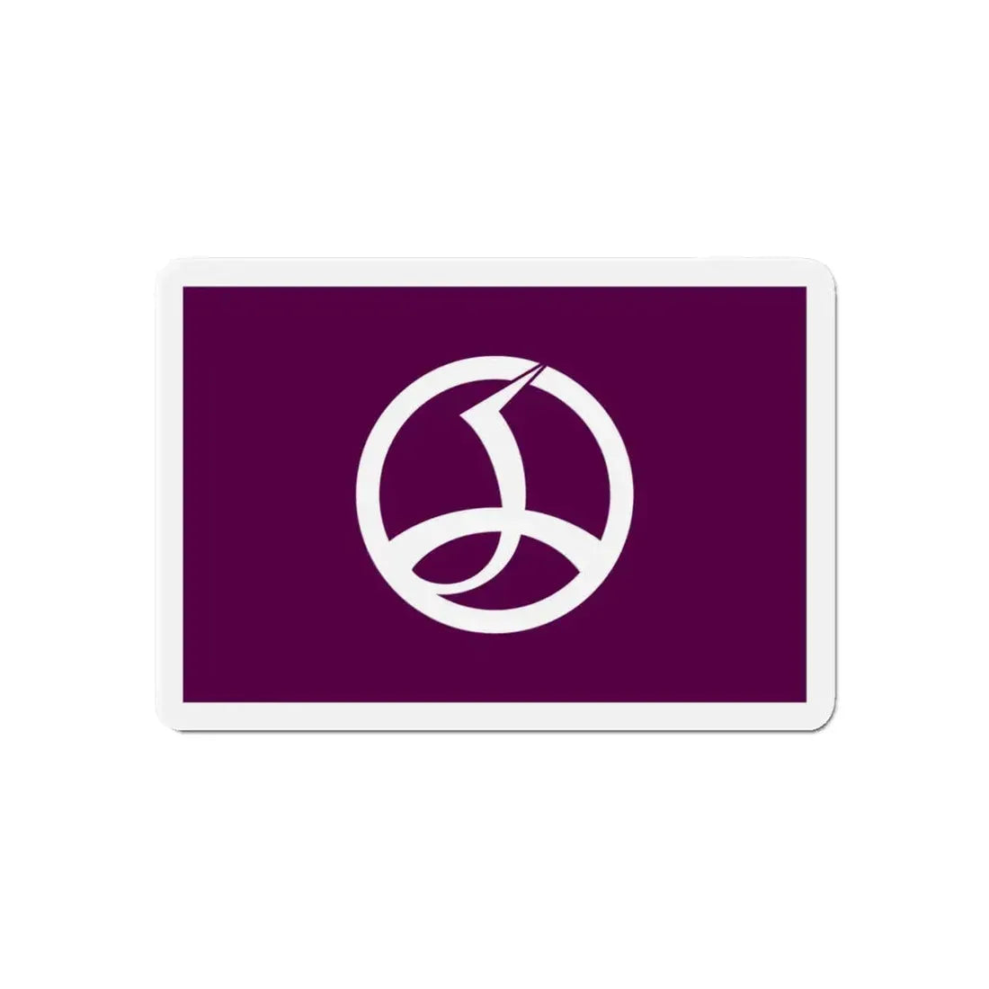 Flag of Chiyoda Tokyo Japan - Refrigerator Magnet 6 Inch - The Sticker Space