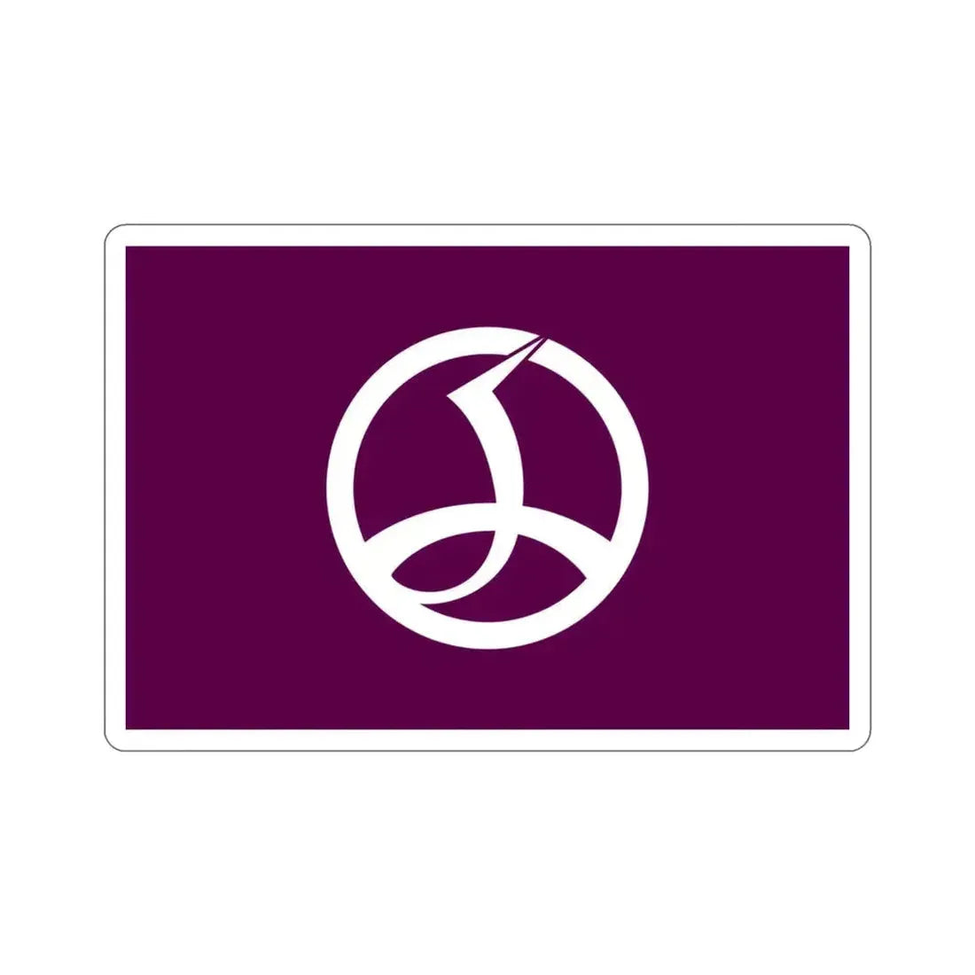Flag of Chiyoda Tokyo Japan STICKER Vinyl Die-Cut Decal 3 Inch - The Sticker Space