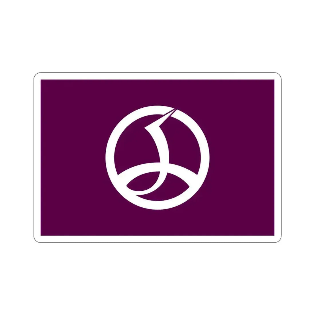 Flag of Chiyoda Tokyo Japan STICKER Vinyl Die-Cut Decal 4 Inch - The Sticker Space
