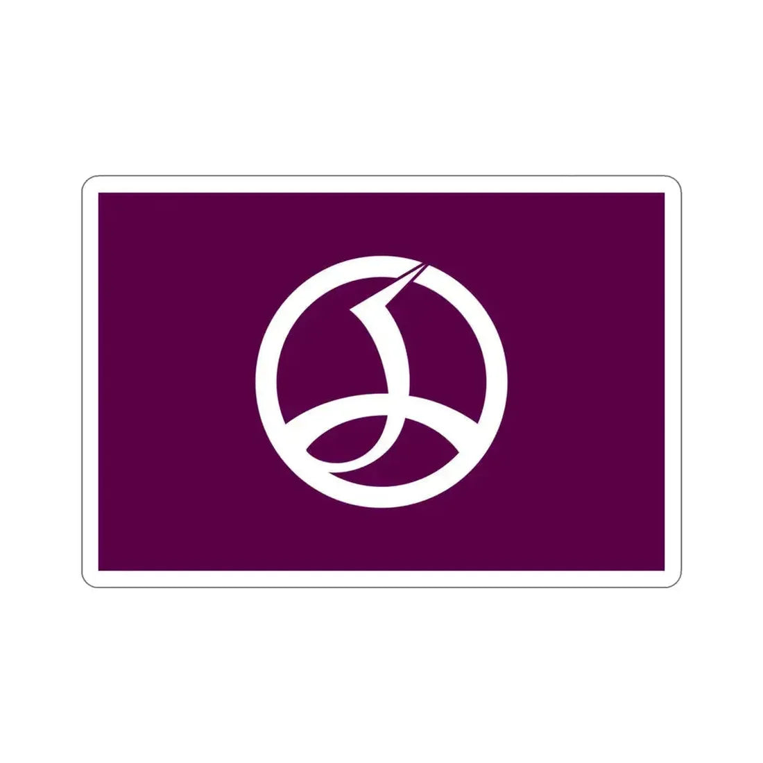 Flag of Chiyoda Tokyo Japan STICKER Vinyl Die-Cut Decal 4 Inch - The Sticker Space