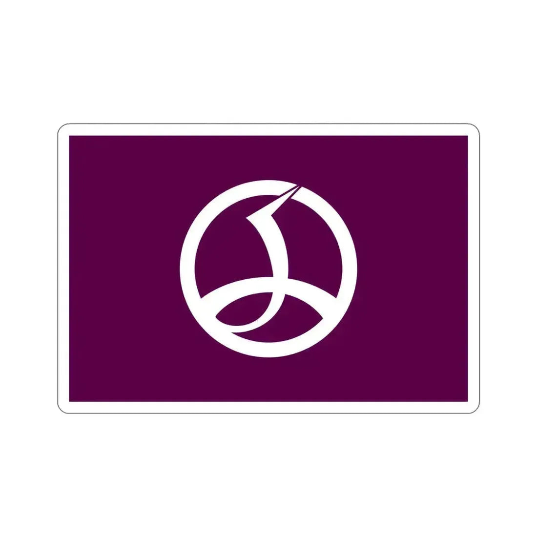 Flag of Chiyoda Tokyo Japan STICKER Vinyl Die-Cut Decal 5 Inch - The Sticker Space