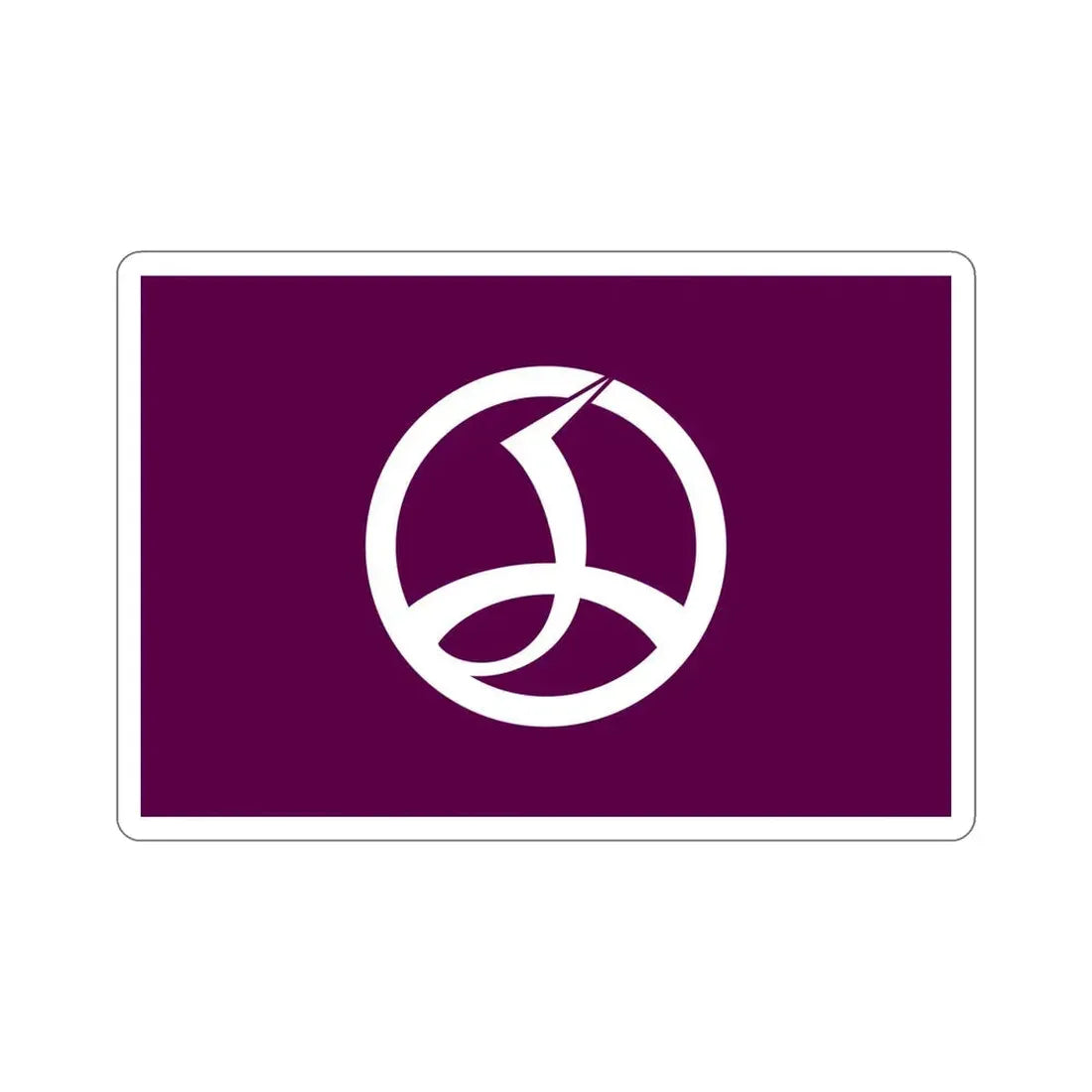 Flag of Chiyoda Tokyo Japan STICKER Vinyl Die-Cut Decal - The Sticker Space