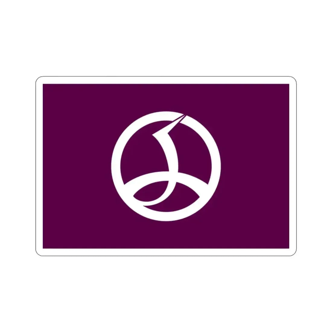 Flag of Chiyoda Tokyo Japan STICKER Vinyl Die-Cut Decal - The Sticker Space