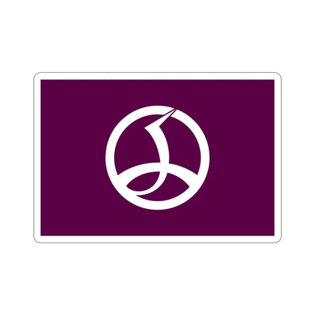 Flag of Chiyoda Tokyo Japan STICKER Vinyl Die-Cut Decal - The Sticker Space