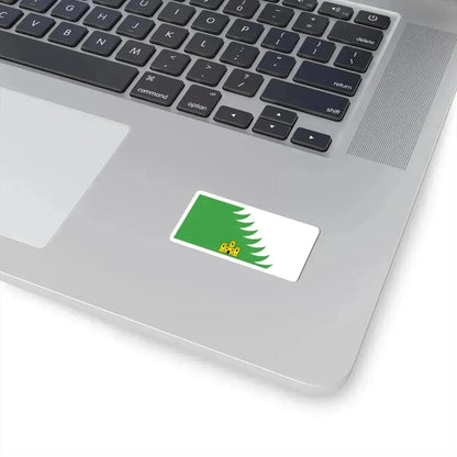 Flag of Chojniki (Belarus) STICKER Vinyl Kiss-Cut Decal - The Sticker Space