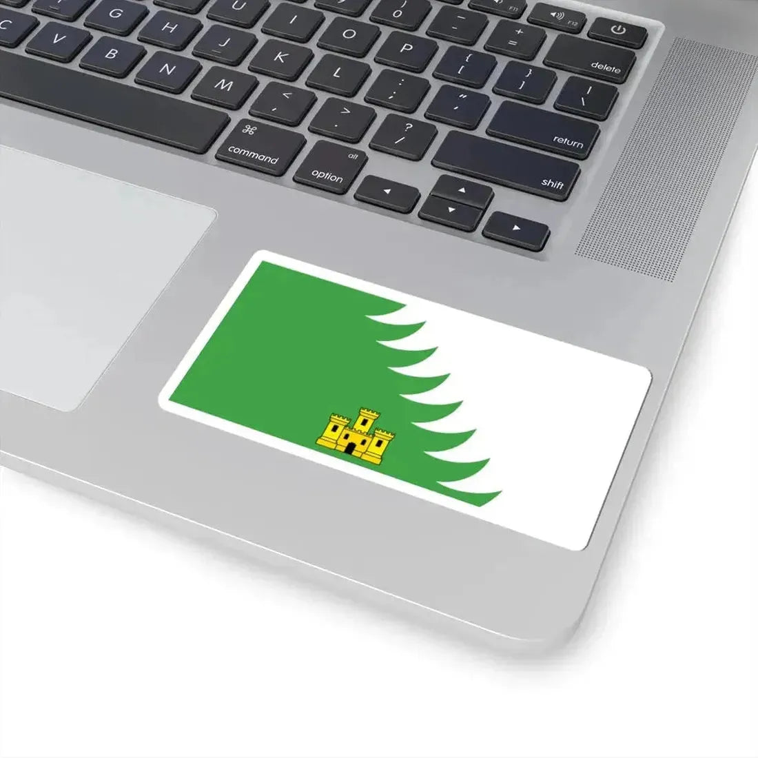 Flag of Chojniki (Belarus) STICKER Vinyl Kiss-Cut Decal - The Sticker Space