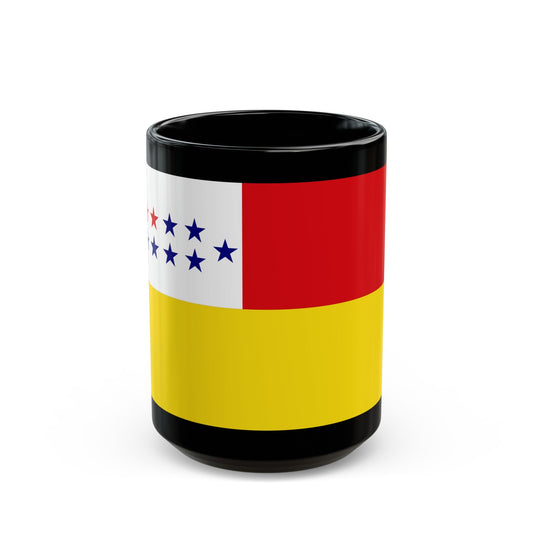 Flag of Chone Ecuador - Black Coffee Mug-15oz-The Sticker Space