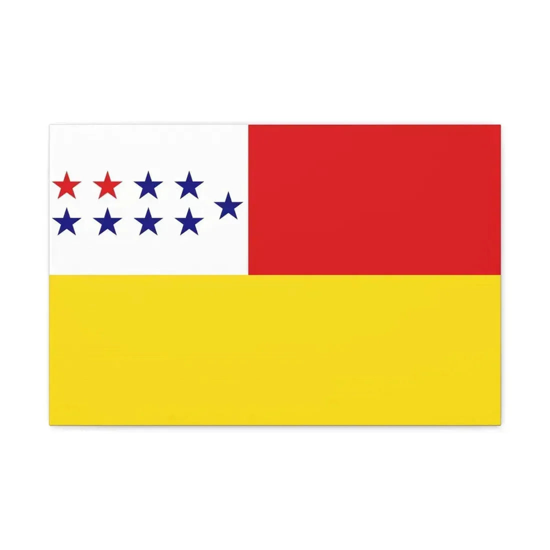 Flag of Chone Ecuador - Canvas Wall Art 24″ x 16″ 1.25" - The Sticker Space