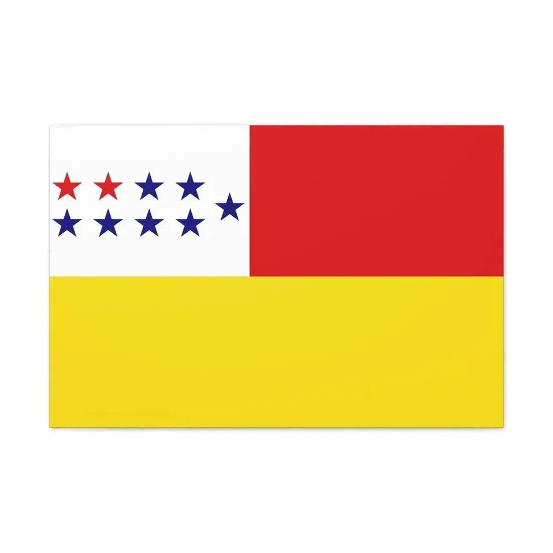 Flag of Chone Ecuador - Canvas Wall Art - The Sticker Space