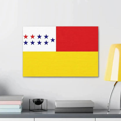 Flag of Chone Ecuador - Canvas Wall Art - The Sticker Space