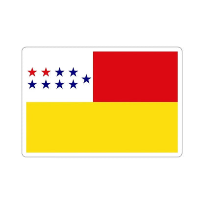 Flag of Chone Ecuador STICKER Vinyl Die-Cut Decal - The Sticker Space