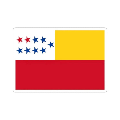 Flag of Chone (Ecuador) STICKER Vinyl Kiss-Cut Decal 6 Inch White - The Sticker Space