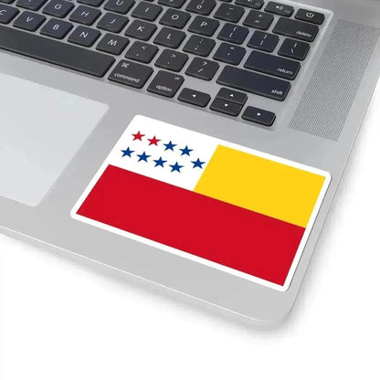 Flag of Chone (Ecuador) STICKER Vinyl Kiss-Cut Decal - The Sticker Space